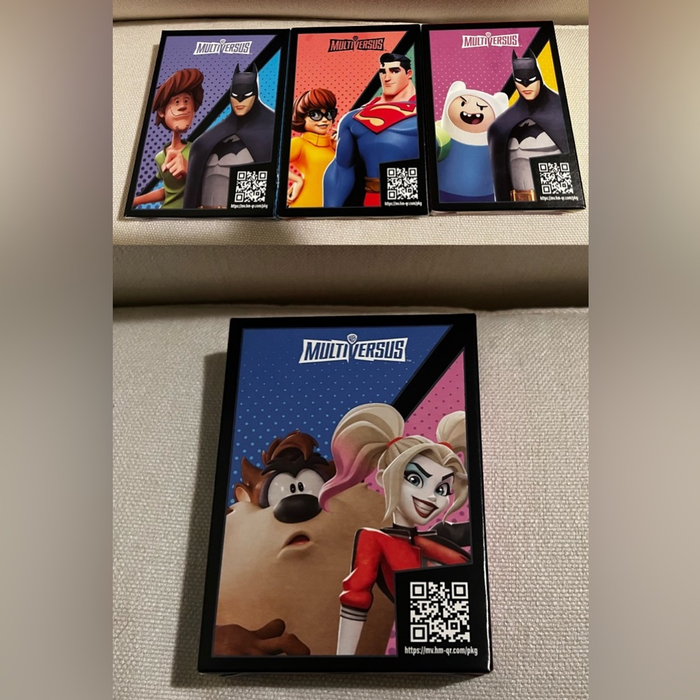 McDonald’s Happy Meal Toy 2024 - Multi Versus - 4Pack